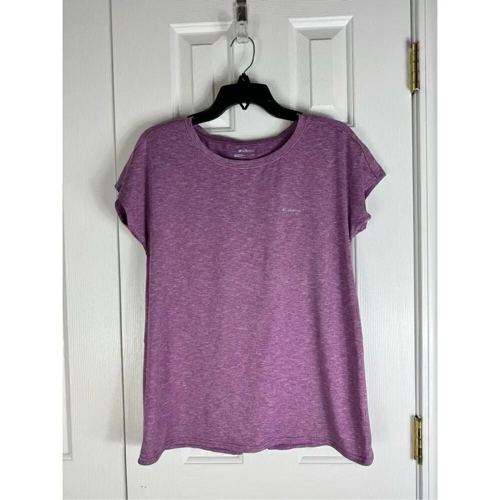 Columbia Womens Purple Blouse Size L